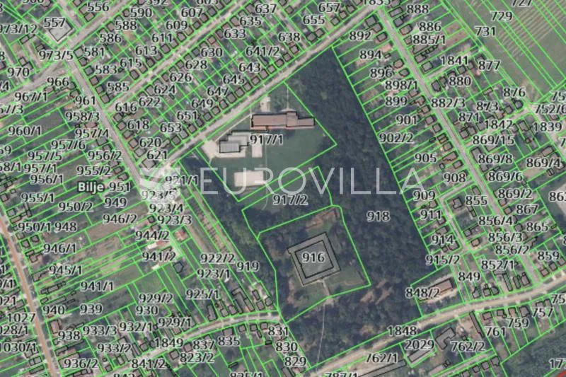 Bilje, poslovna zgrada 222 m² s ugovorom u zakupu Trgovina