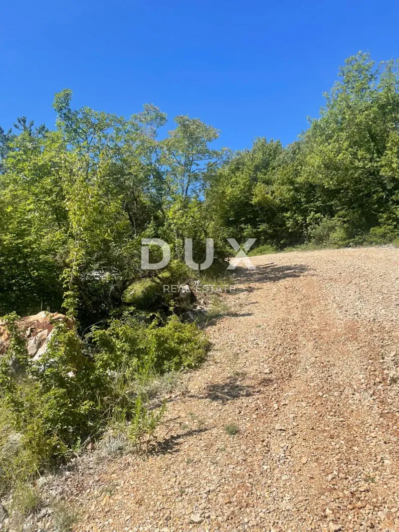 ISLAND OF KRK, SUŽAN – Agricultural land 568 m² with sea view, 50 m from the construction zone! – 3