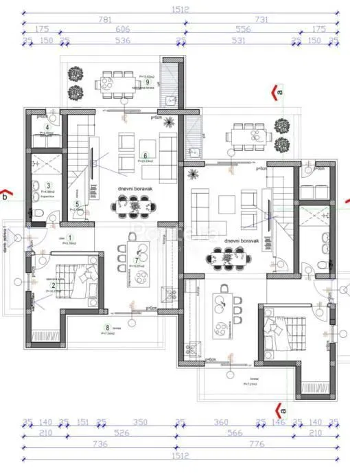 Land Valentići, Kaštelir-Labinci, 805m2 – 3