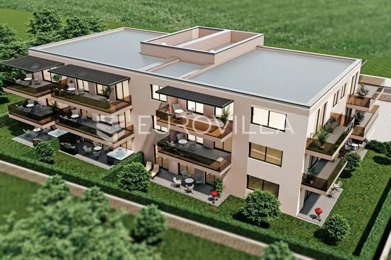 Istria, Tar, NEW BUILDING, 1 BEDROOM LIVING ROOM, GARDEN, in the city center – 3