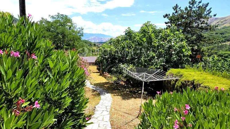 Baška, Draga Bašćanska, two houses with sea view! – 2