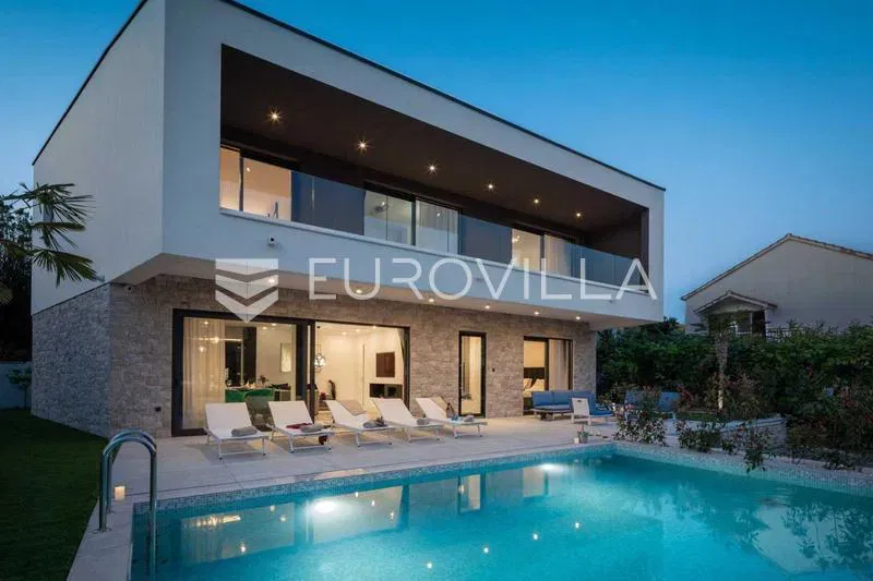 Rogoznica, modern villa with swimming pool in the first row to the sea – 3