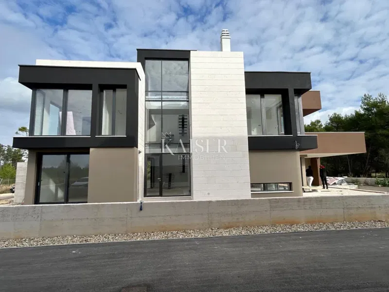 Zadar, Privlaka - új luxusvilla medencével fenyveserdőben, pár lépésre a homokos strandtól – 2