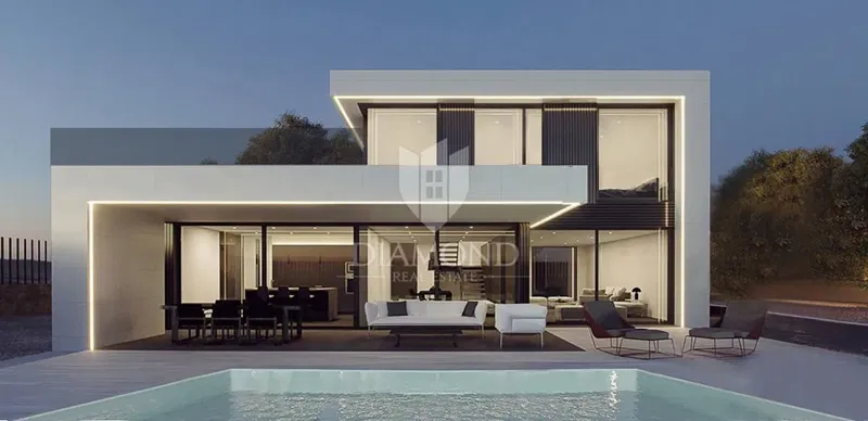 Ližnjan, modern house 200 m from the sea, new building! – 3