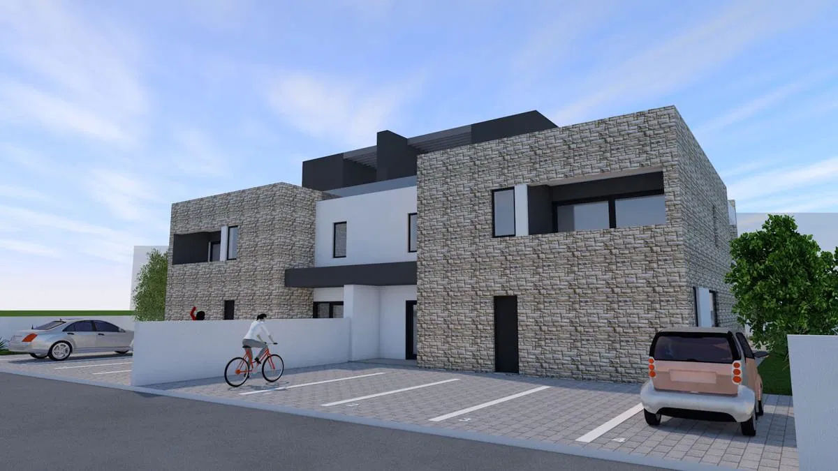 Vrsi, Zukve, kuća s bazenom (319m2), 300 metara do mora, NOVOGRADNJA!