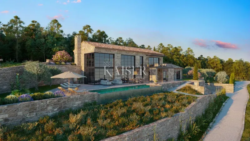 Istria, Grožnjan - building land with panoramic views – 2