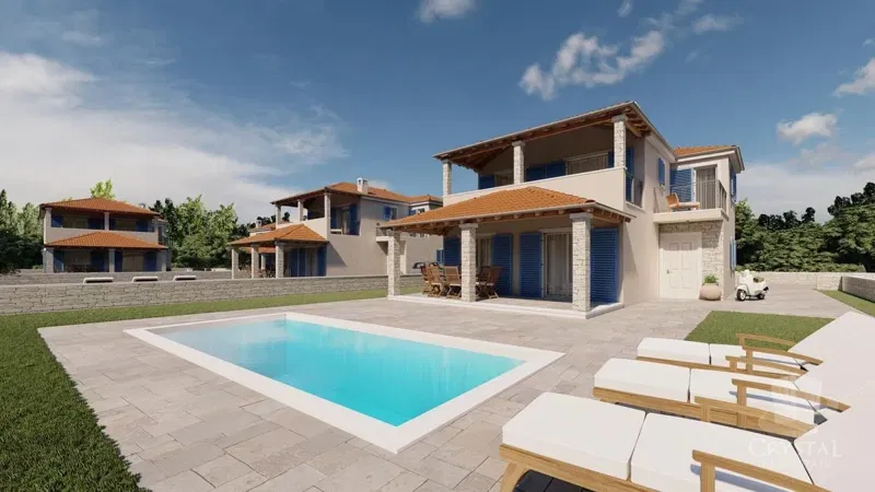 Luksuzna moderna vila s bazenom – Ližnjan