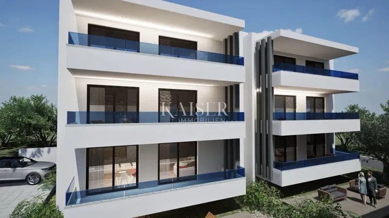 Zadar, Sukošan - penthouse kilátással, 200 méterre a strandtól – 3
