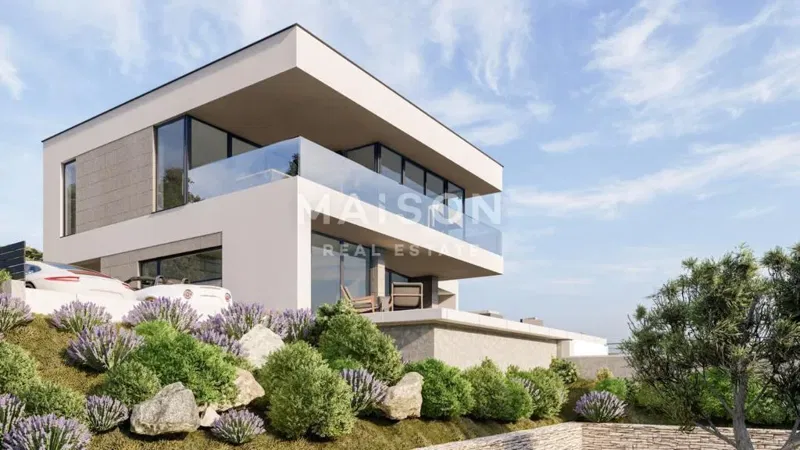Villa moderna con piscina e vista unica sul mare e sull’isola di Cres – 3