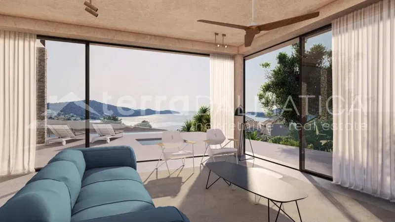 Surroundings of Rogoznica, modern villa with infinity pool and sea view – 3