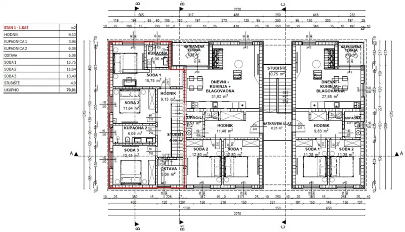 ISTRIA, POREČ - Two-storey 3-bedroom apartment with a garden in a sought-after location! An apartment that breathes like a house - separate entrance! – 2