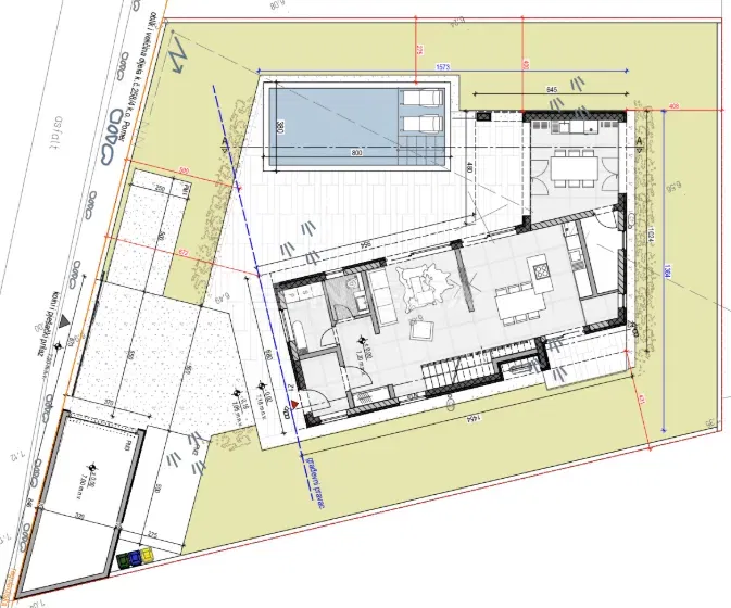 Medulin, Seafront land! Building permit, utilities paid – 2