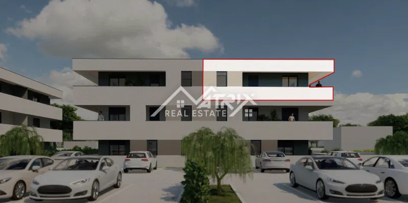 Pula okolica, stan na 2. katu s terasom, parkingom i spremištem – 3