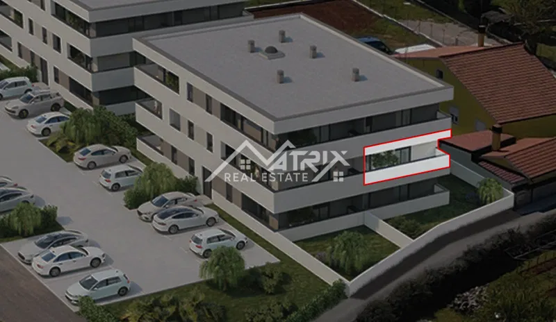 Pula okolica, stan u novogradnji s terasom i parkingom – 3