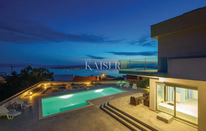 Crikvenica – Exclusive luxury villa with swimming pool and panoramic sea view – 2