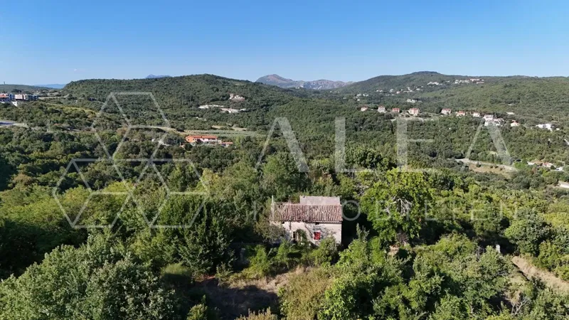 Spacious Estate for Sale near Labin – Stunning Views of Labin Old Town and Rabac – 2