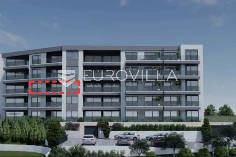 Makarska, New Build: Luxurious One-Bedroom Apartment with Sea View and Elevator – 2