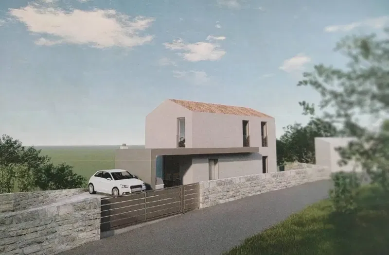 Building land with permit and project – Hlapa, Krk Island – 3