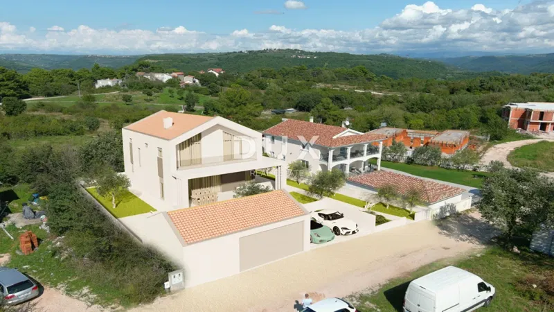 ISZTRIA, BUJE, KAŠTEL - Érvényes építési engedéllyel rendelkező telek – 2