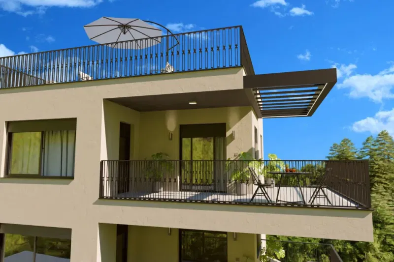 Attico in un nuovo edificio con terrazza panoramica – 3