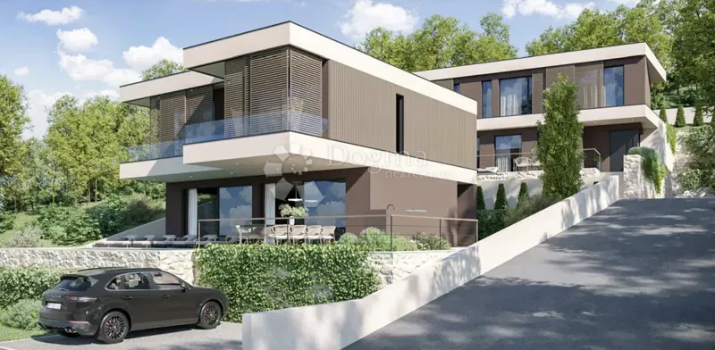 Земля под застройку Plomin, Kršan, 843m2 – 2