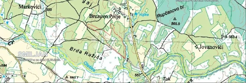 Building land Oteš, Gospić - Okolica, 15.043m2 – 2