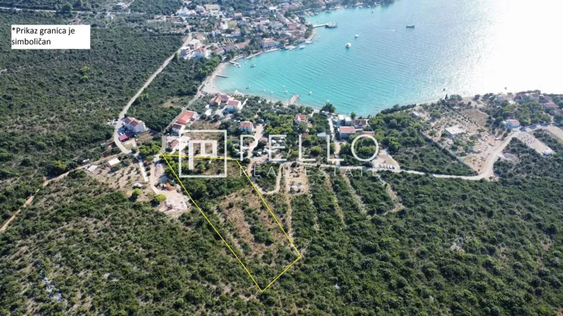 Telek Lovištében, Pelješac – 7.798 m², 160 m-re a tengertől