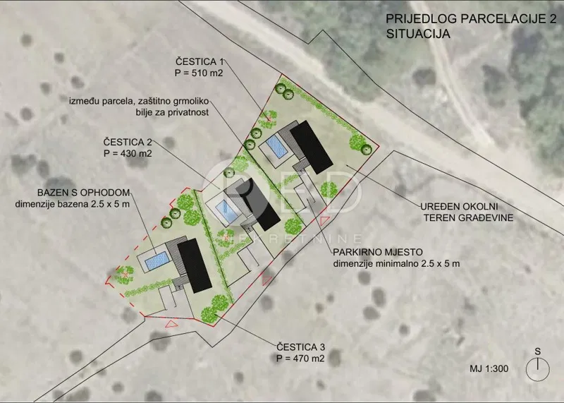 Prodaje se poljoprivredno zemljište površine 1478 m2 - PAG – 3