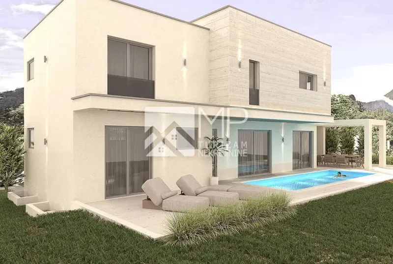 Ližnjan – Building land 523 m² with a final permit for a villa with a swimming pool – 2