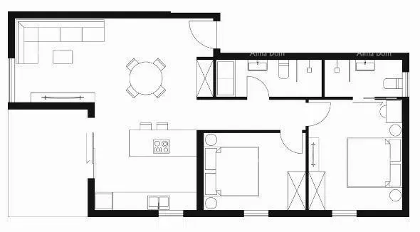 For Sale – Modern, New Apartments in Peroj with 2 Parking Spaces. – 2