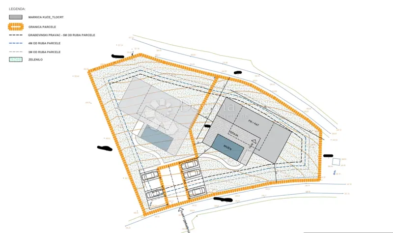 Земля под застройку Novaki Motovunski, Karojba, 1.865m2 – 2