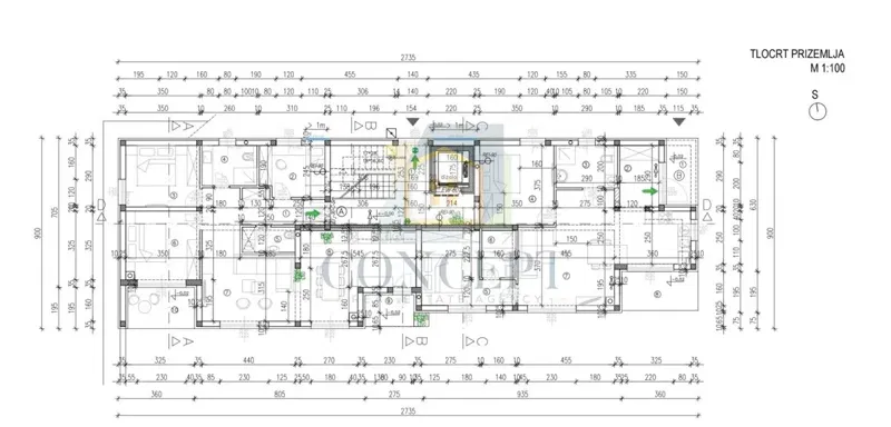 Poreč, Surroundings, Ground Floor Apartment in a New Building with Garden, 3 km from the Sea – 3