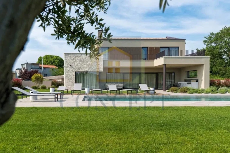 Poreč, dintorni, splendida villa moderna con piscina e giardino, 7 km dal mare – 2