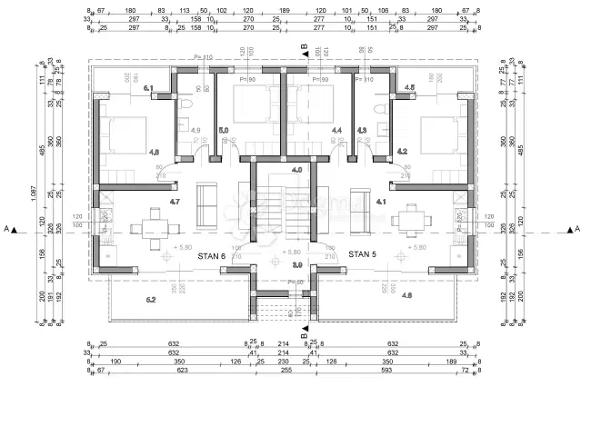 Allogio Povljana, 62,23m2 – 2