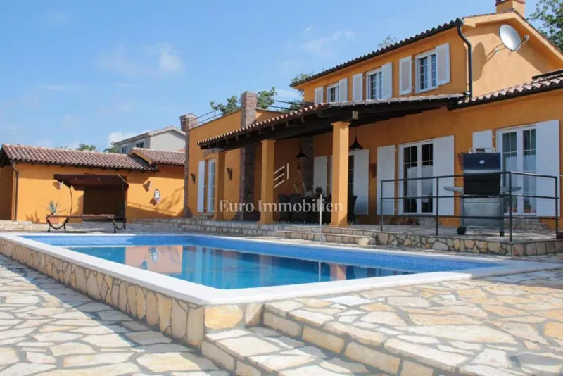 Istria, Labin – Villa with heated pool and sea view – 2