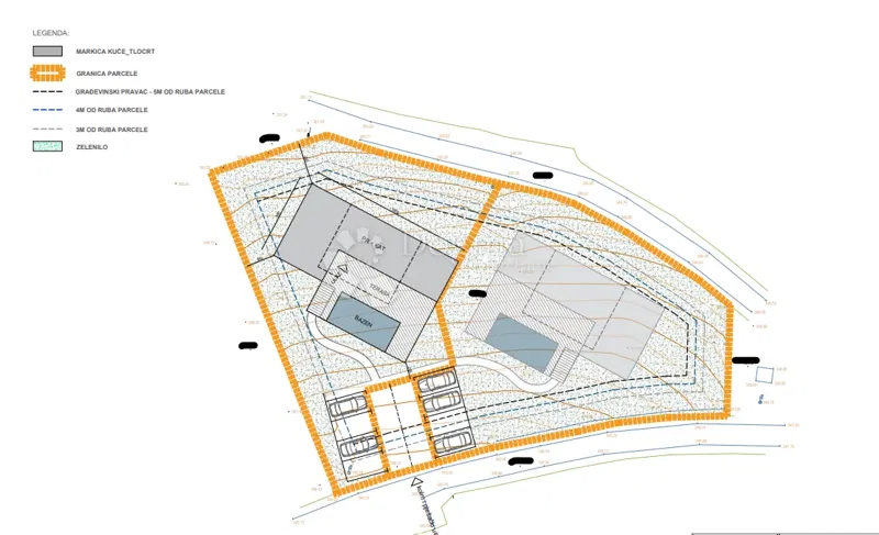Building land Novaki Motovunski, Karojba, 1.865m2 – 2