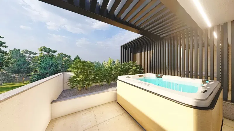 Krk, lussuoso appartamento su tre piani in un moderno edificio di nuova costruzione! – 3