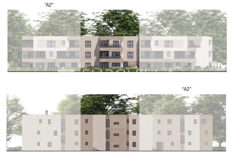 Pula, Valmade, two-bedroom apartment on the ground floor, new building – 3