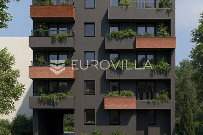 Zagreb, Trešnjevka, an attractive four-room apartment of 116 m2 + garage parking space NEW BUILDING – 2
