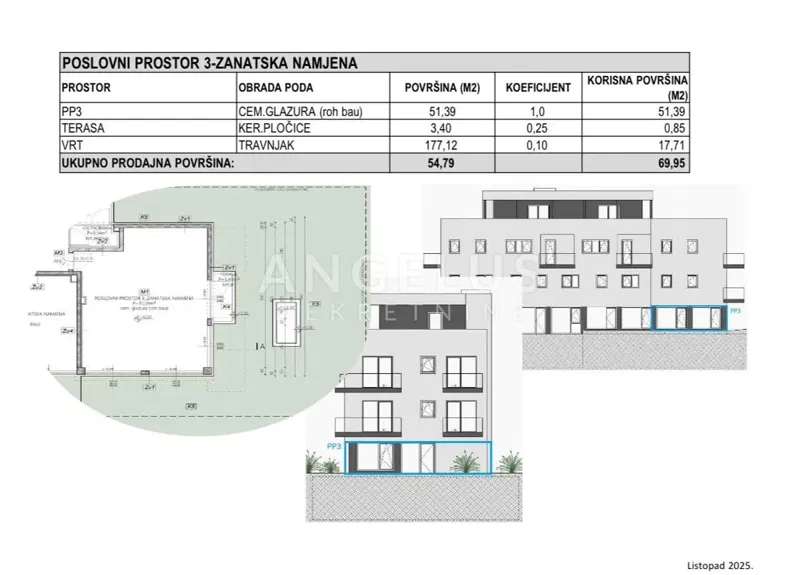 Croatia, Split, Mejaši - BUSINESS PREMISES, 69.95 m2 – 2