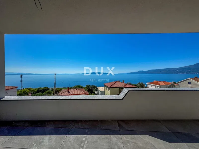 RIJEKA, KANTRIDA - 118 m2-es apartman egy luxus új épületben, mindössze 250 méterre a tengertől, garázzsal és panorámás kilátással a tengerre – 3