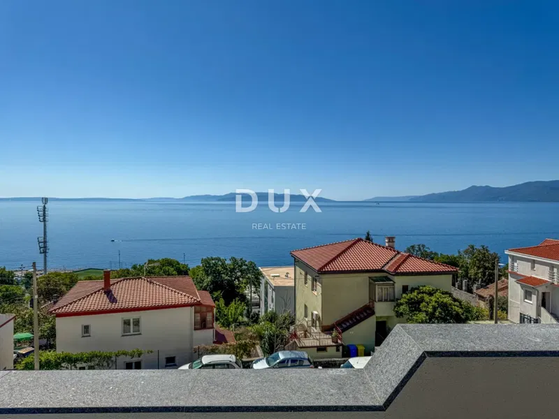 RIJEKA, KANTRIDA - 151 m2-es apartman egy luxus új épületben, mindössze 250 méterre a tengertől, garázzsal és panorámás kilátással a tengerre – 2