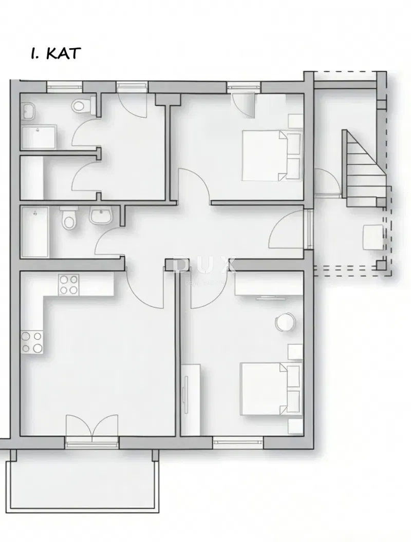 PAG, TOWN OF PAG - Spacious house with panoramic views of the sea and Velebit – 2