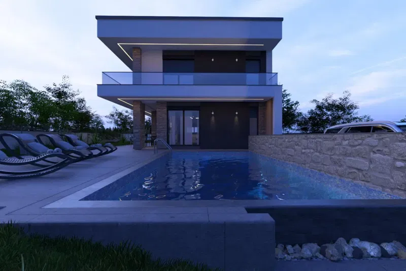 Modern villa with sea view and spacious terrace – 3