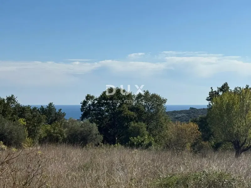 ISTRIA, PERUŠKI - Piękna działka budowlana z widokiem na morze – 2