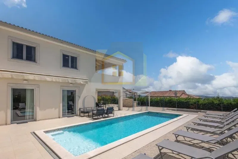 Poreč, Sveti Lovreč, Casa con piscina e vista mare, 12 km dal mare – 2