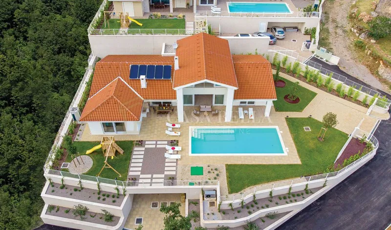 Villa V na Kvarneru, 400 m2 – 2