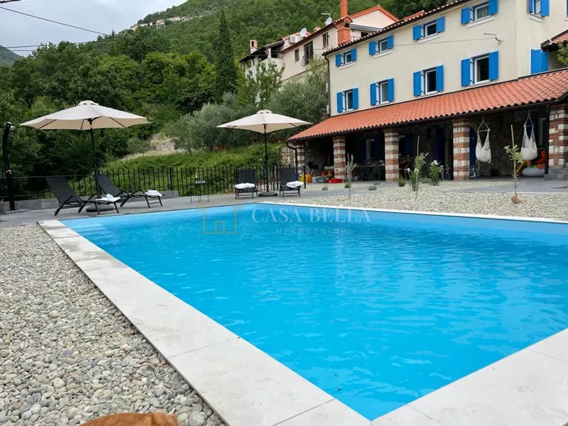 Mošćenićka Draga, villa s prostranom okućnicom i bazenom – 2