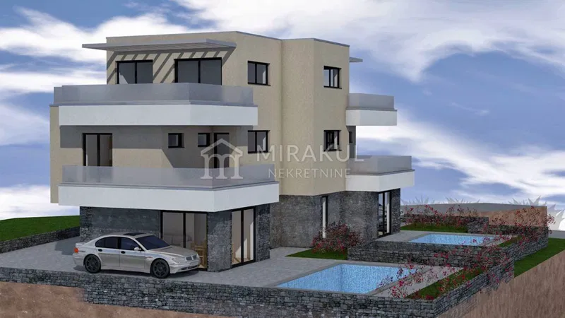 Immobilien Bilice, Wohnung mit Pool in Strandnähe in ruhiger Lage – 3