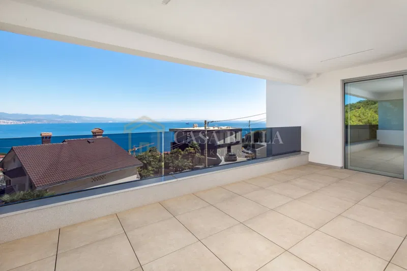 Apartman, Opatija – 92 m² s garažom i balkonom – 2